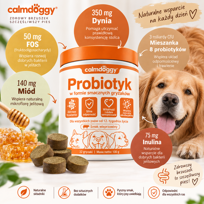 CalmDoggy - Probiotyczne gryzaki dla psów