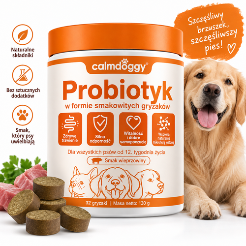 CalmDoggy - Probiotyczne gryzaki dla psów