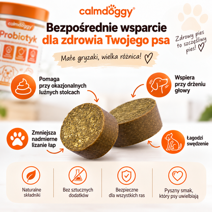 CalmDoggy - Probiotyczne gryzaki dla psów